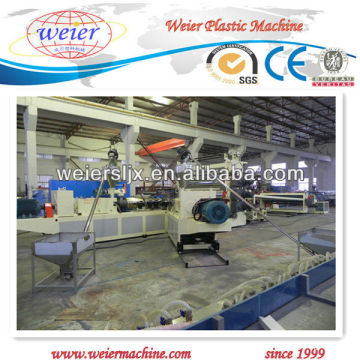 CE certificado PVC impermeable Rolls Extrusion Line